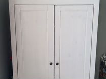 Шкаф белый детский IKEA sundvik