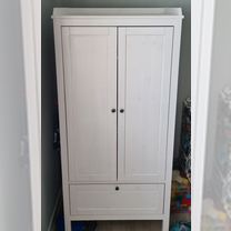 Шкаф белый детский IKEA sundvik