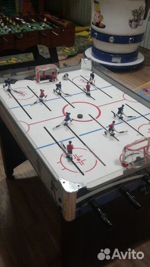 Аэрохоккей стрелялка для детей наст футбол и хокк