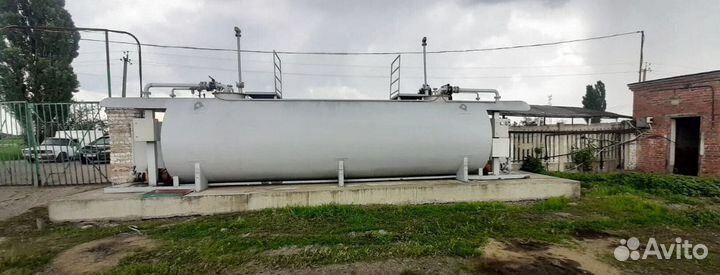 Контейнерная АЗС для заправки своей техники