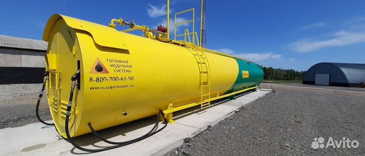 Контейнерная АЗС для нужд предприятия