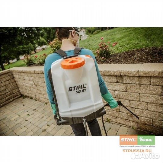 Ранцевый распылитель stihl SG 51