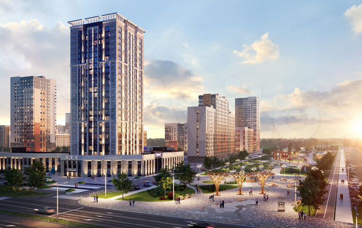 3-к. квартира, 71 м², 15/24 эт.