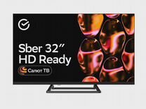 Телевизор SMART TV Sber 32+ установка взлом прил