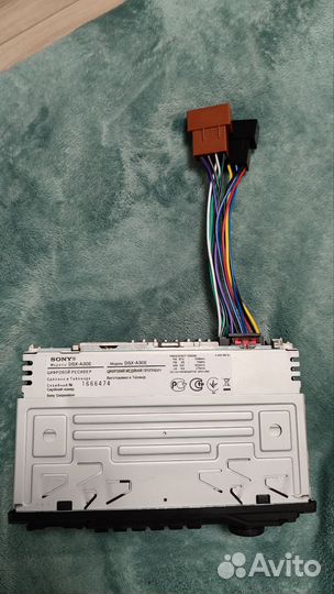 Магнитола Sony DSX-A30E + колонки Sony SS-TS9