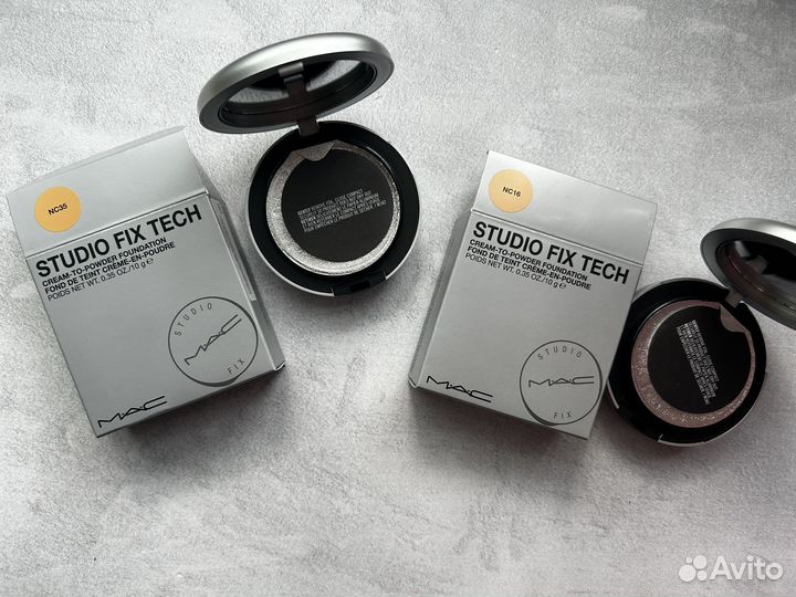 Кремовая пудра MAC studio FIX tech cream-TO-powder