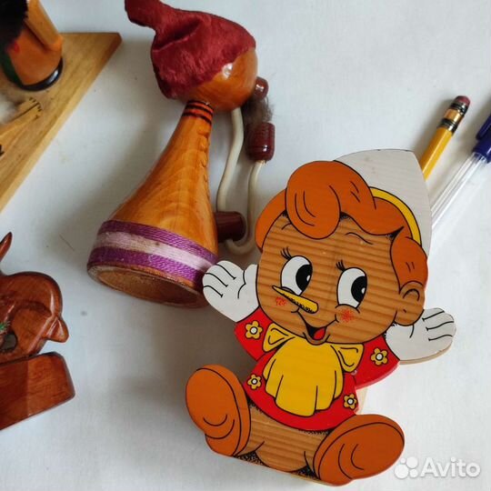 Статуэтка Советская сувенир СССР дерево игрушка