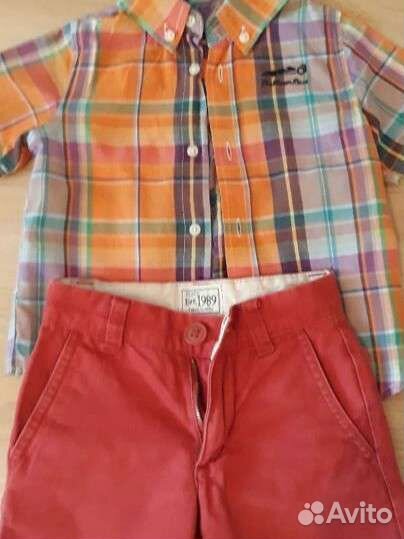 Вещи пакетом на мальчика, рост 98-110см