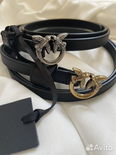 Ремень Pinko черный оригинал