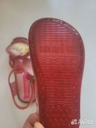 Босоножки сандалии mini melissa
