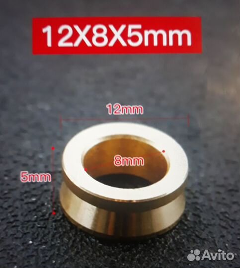 Ролик лескоукладывателя катушки. Латунный