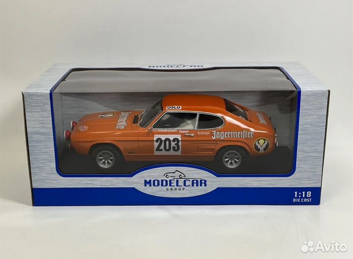 Ford Capri Mki N203 Rally Montecarlo 1973 1/18