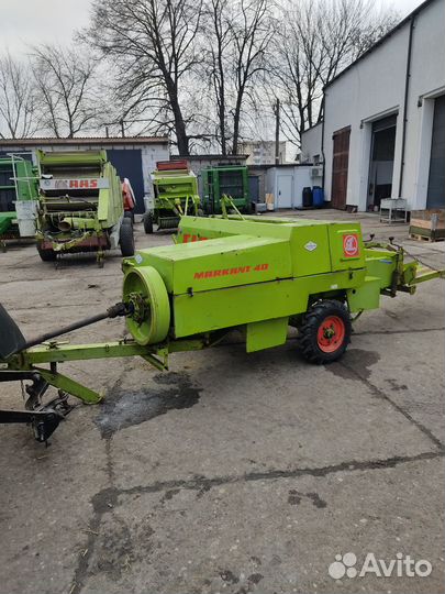 Пресс-подборщик Claas Markant 50, 1990