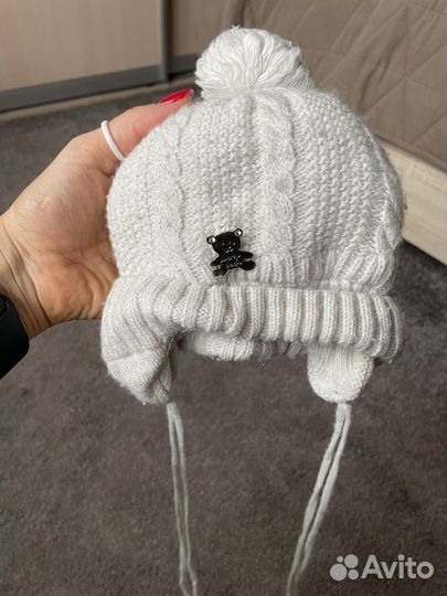 Шапочка детская зимняя на младенца