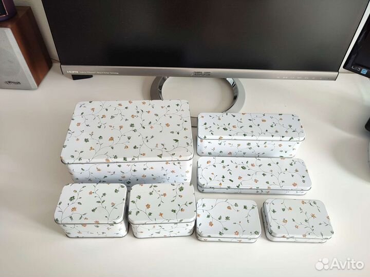 Набор коробок для хранения IKEA Флатэн