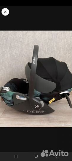 Автолюлька cybex cloud z i с повор. базой изофикс