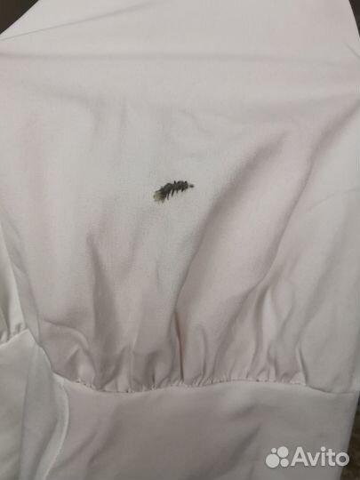 Блузка школьная с жабо для девочки