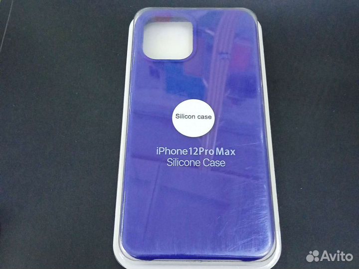 Чехол на iPhone 12 Pro Max фиолетовый
