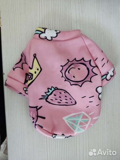 Толстовка для маленькой собачки