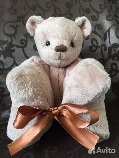 Мишка ручной работы (мишка -подушка )