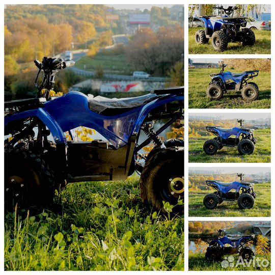 Электроквадроцикл Дачник-01У New Зелёный