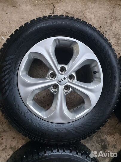 Зимние колеса на Kia Sorento