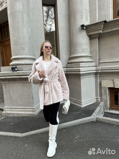 Шуба женская норковая искуственная