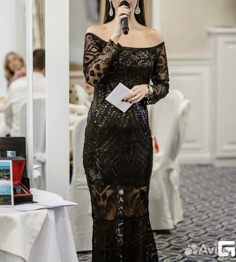 Вечернее платье в пол