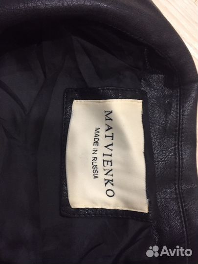 Кожаная куртка косуха