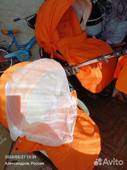 Коляска 2 в 1 бу