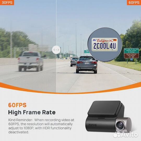 70mai SMART Dash Cam A510 SET+KIT