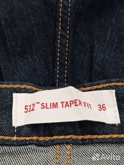 48(36 Джинсы мужские levis 512 новые