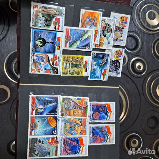 Почтовые марки космос