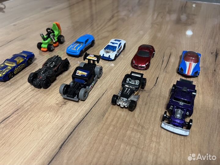 Hot wheels машинки 10шт