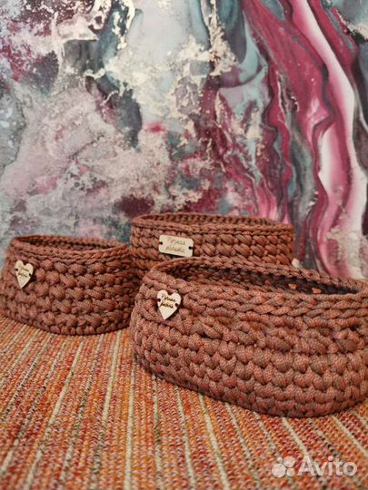 Корзина ручной работы