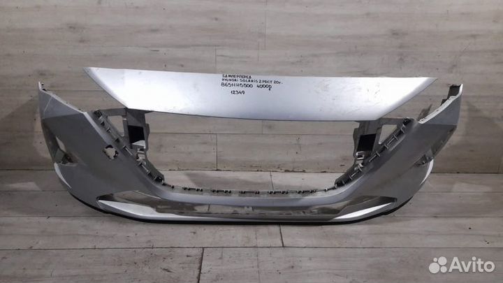 Бампер передний передний Hyundai Solaris 2 С 2020