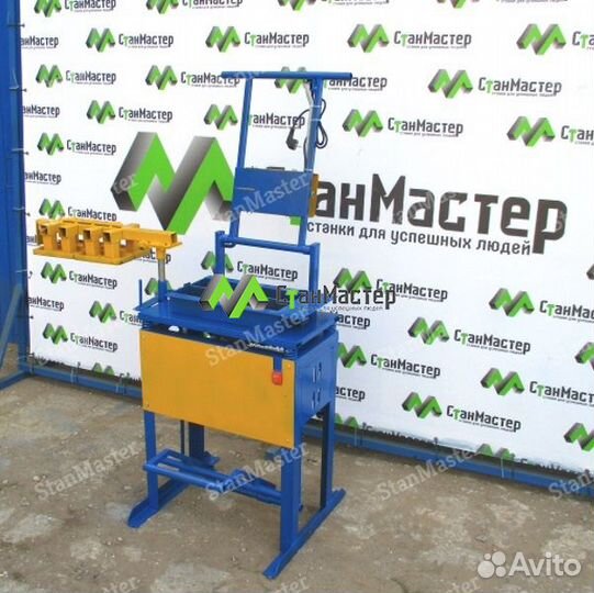 Станок для производства брусчатки