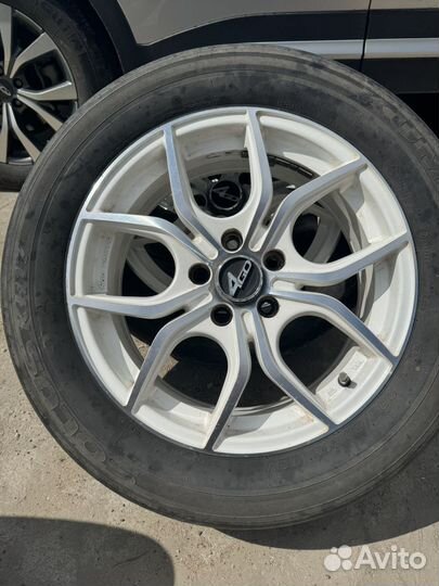 Летняя резина на дисках 205/55 R16 Шевроле Круз