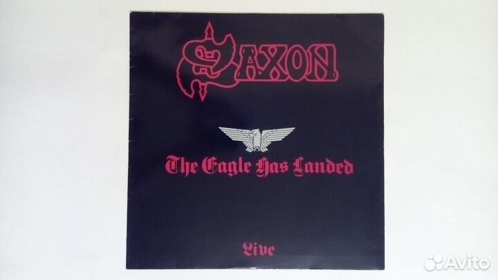 LP Saxon - The Eagle Has Landed (Live) 1982г