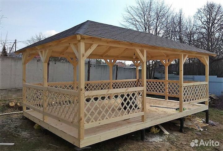 Беседка для дачи