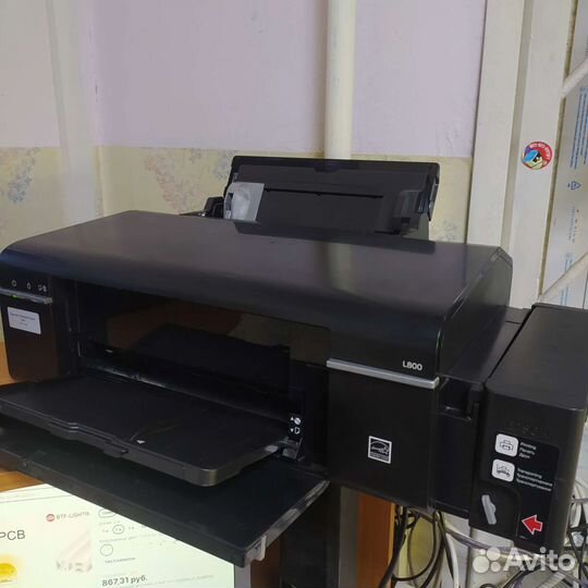 Принтер Epson L800 6 цветов снпч