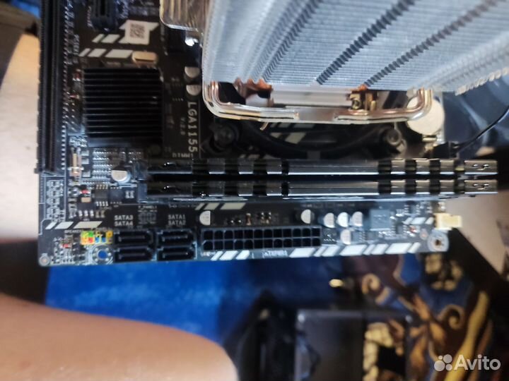 Материнская плата 1155 с процессором i7
