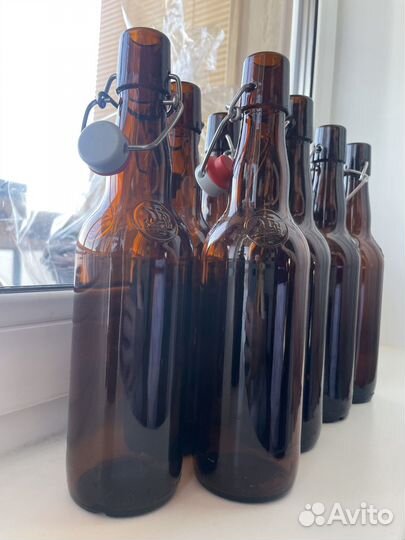 Бутылка с бугельной пробкой 0.5