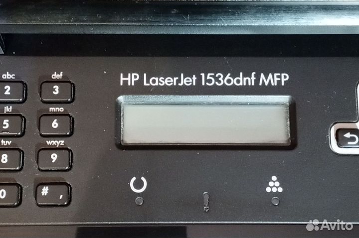 Мфу HP LaserJet 1536dnf MFP, ч/б, а4