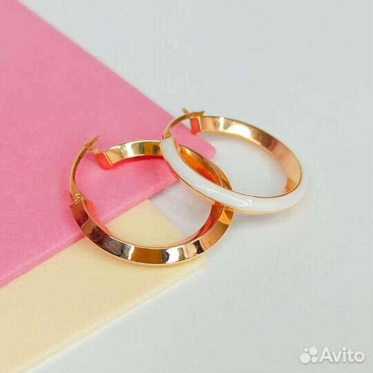 Золотые серьги