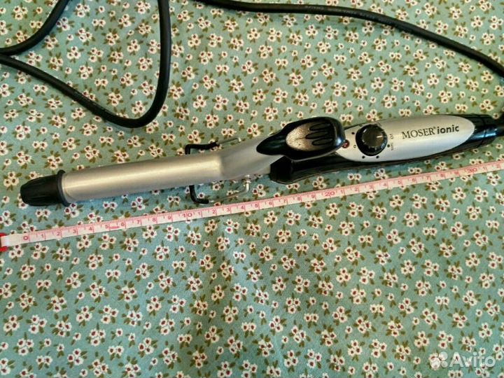 Плойка moser ionic щипцы для завивки с терморегуля