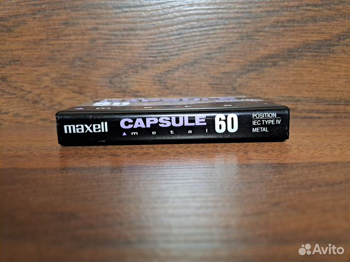 Аудиокассета maxell capsule 60