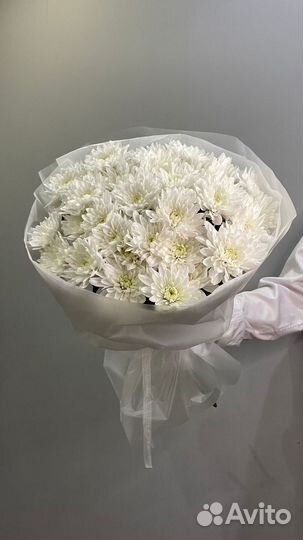 Букет из хризантем