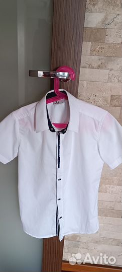 Рубашка школьная на мальчика рост 146