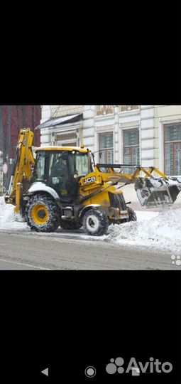 Услуги эксковатора погрузщика
